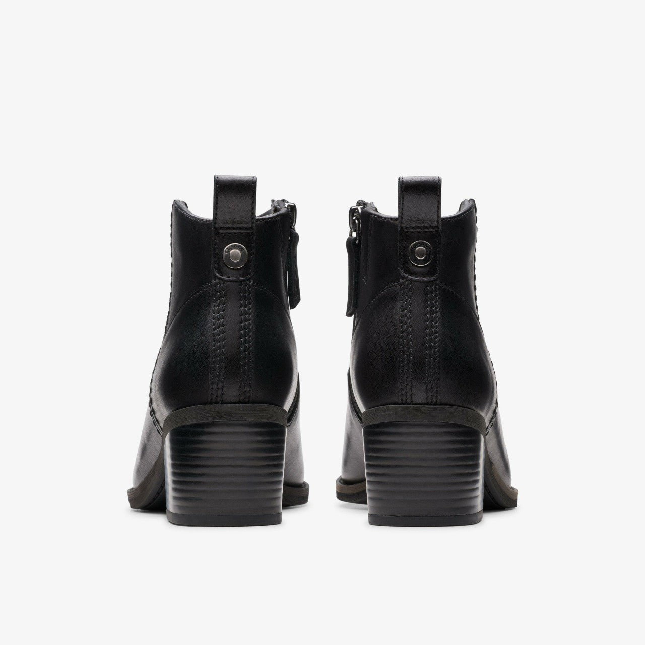 Morzine Sky Ankle Boot Black Leather | Clarks online