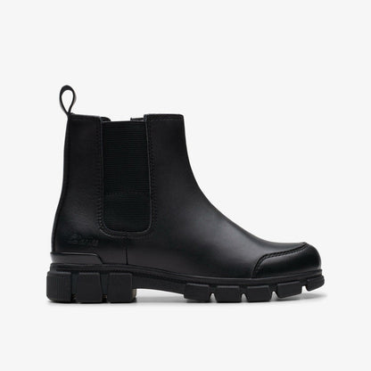 Evyn Chelsea Kid Black | Clarks on Sale