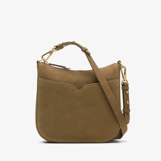 Topsham Willow Dark Sand Suede | Clarks on Sale