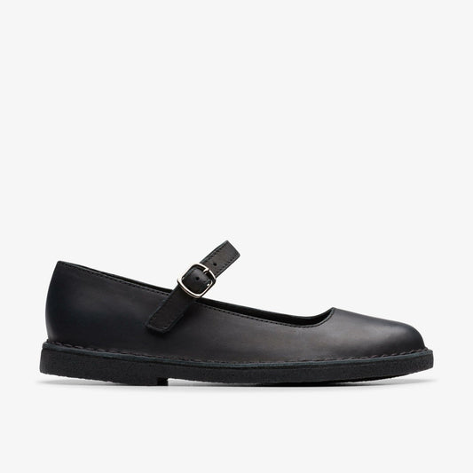 Desert Jane Black Leather | Clarks online