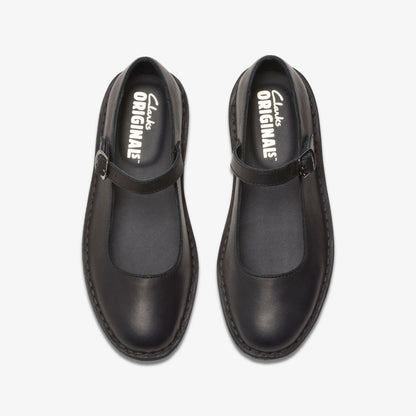 Desert Jane Black Leather | Clarks online