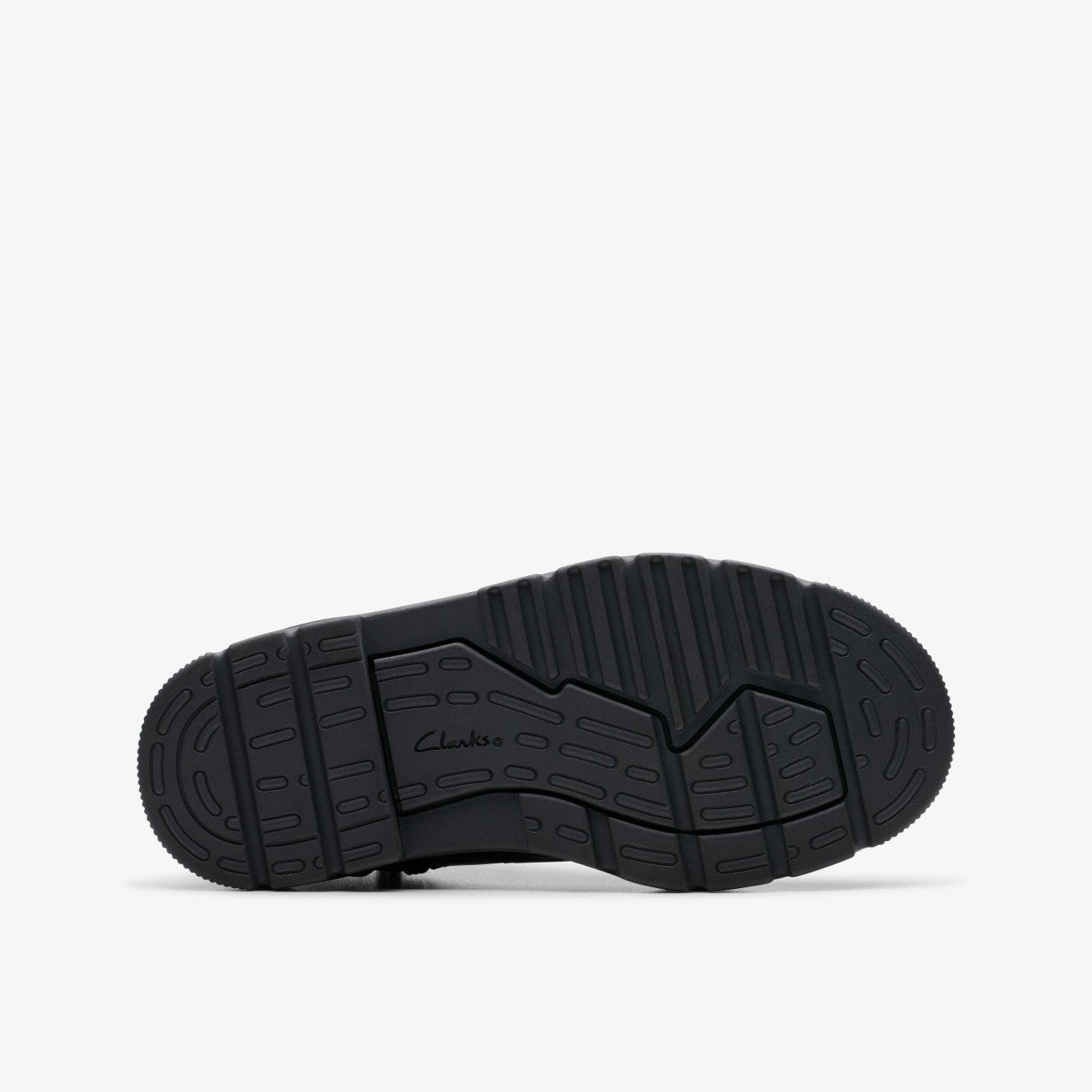 Lorcam Trail Kid Black Leather | Clarks on Sale