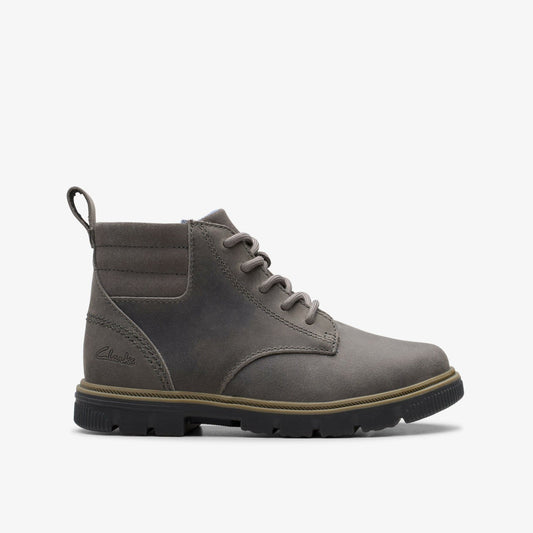 Lorcam Trail Kid Dark Grey | Clarks for sale