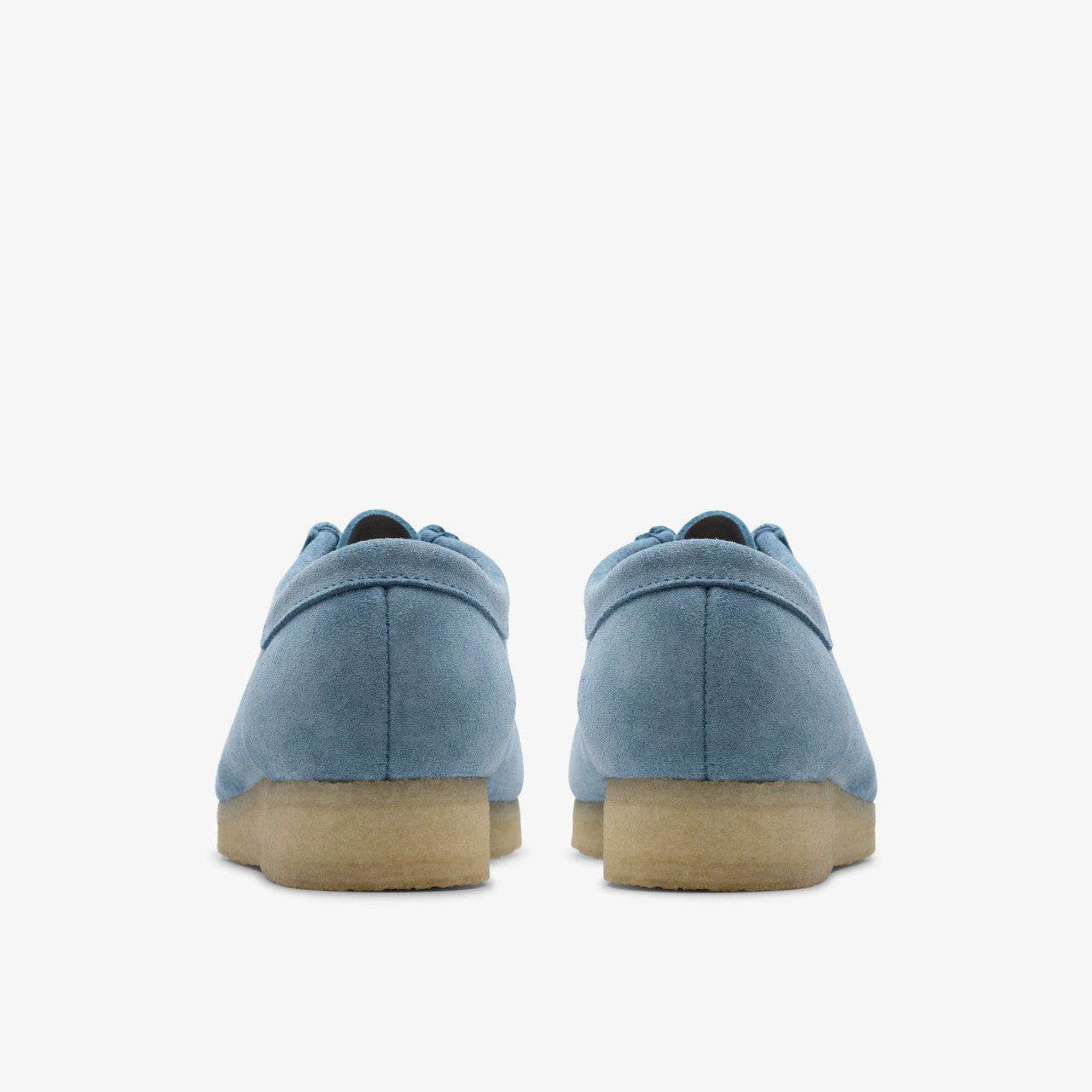 Wallabee Weave Powder Blue Suede | Clarks online