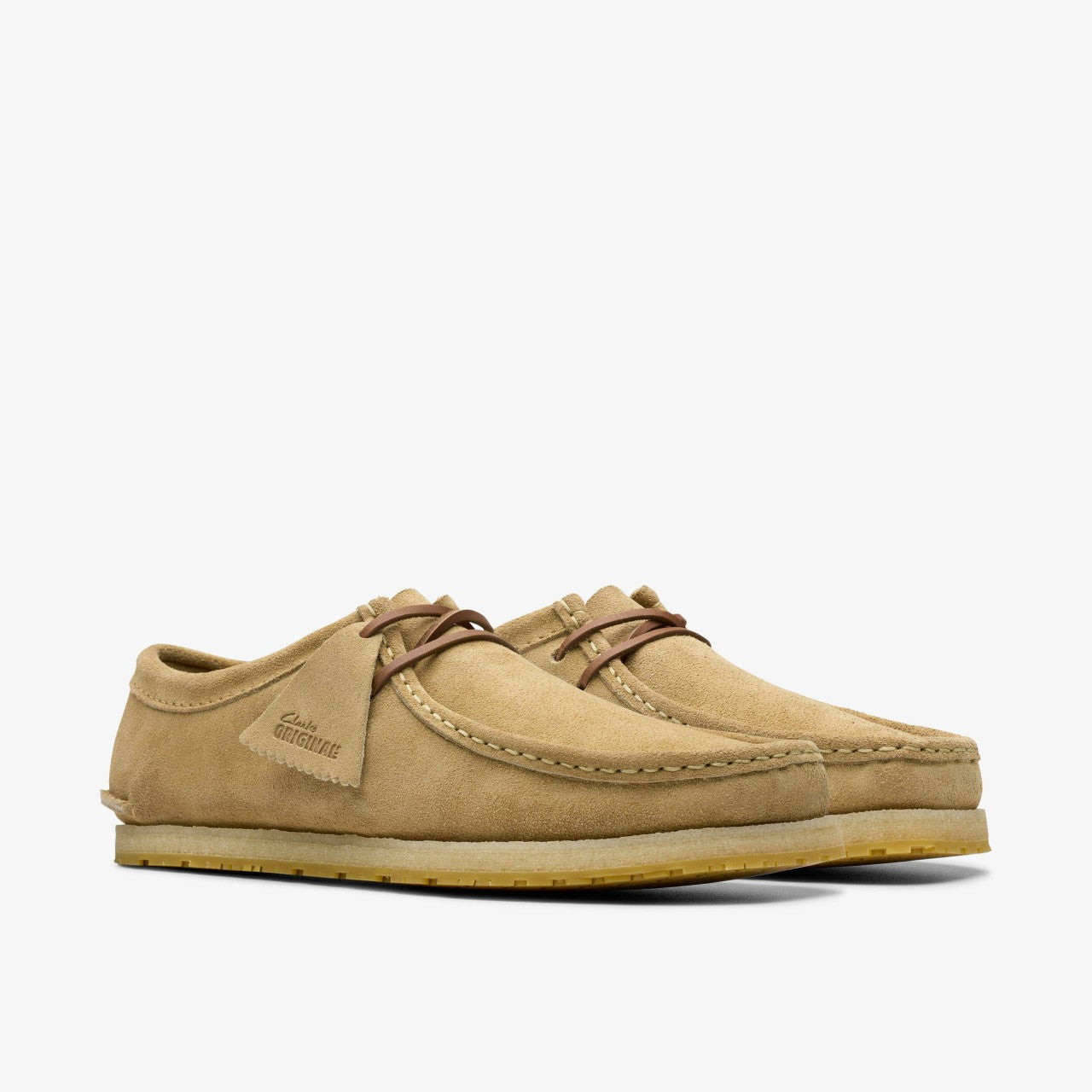 Godney Lace Dark Sand Suede | Clarks outlet
