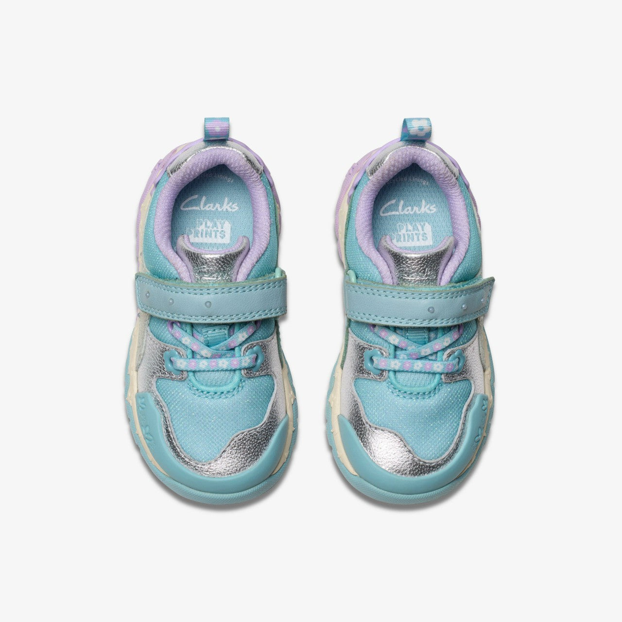 Tidal Shell Toddler Light Blue Combination | Clarks Sale