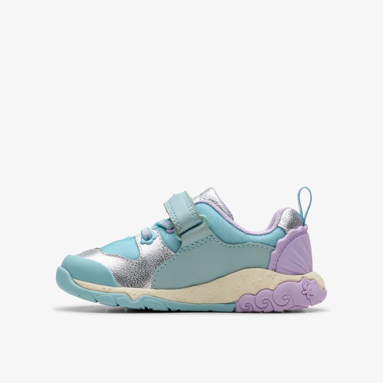 Tidal Shell Toddler Light Blue Combination | Clarks Sale