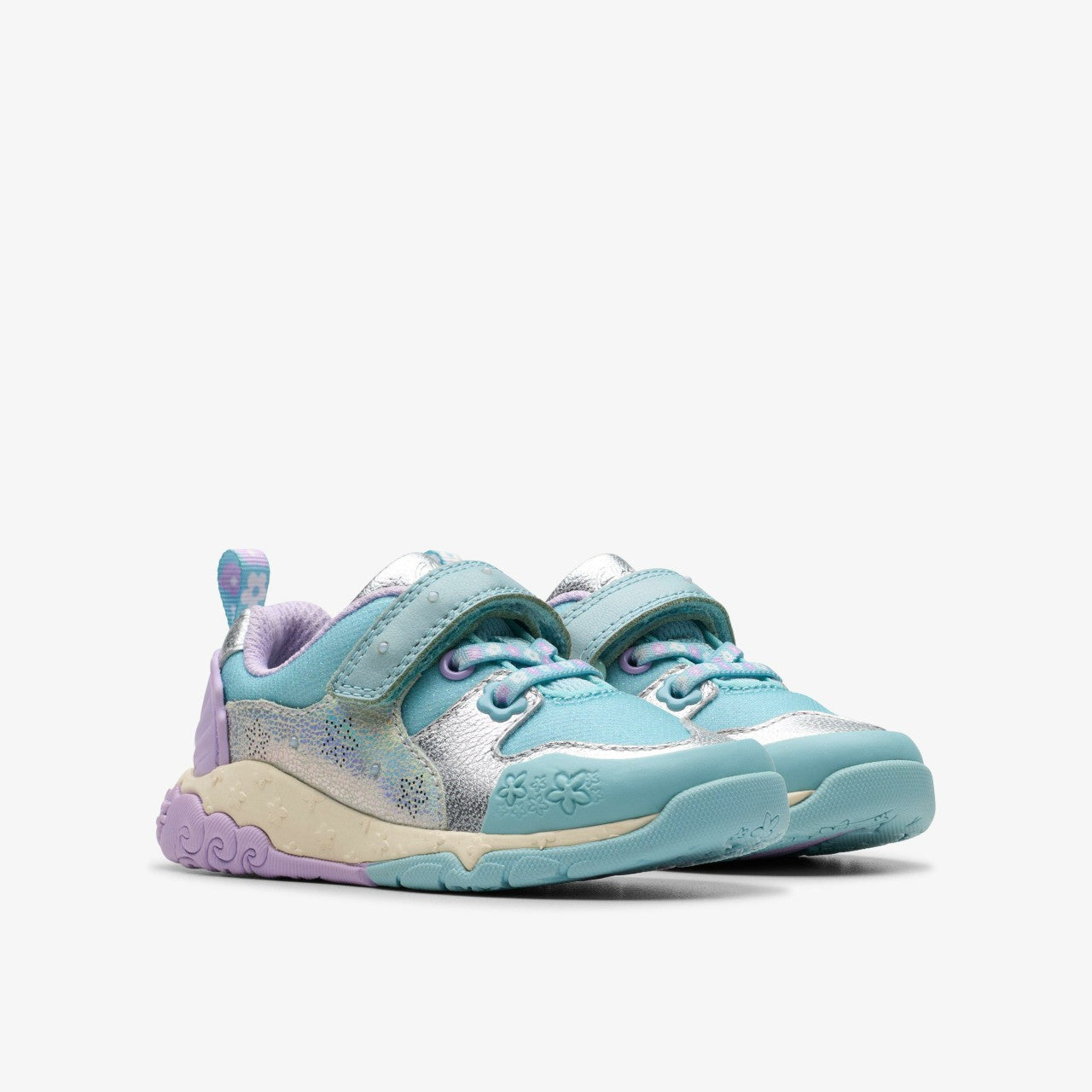 Tidal Shell Toddler Light Blue Combination | Clarks Sale