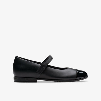 Finja Gem Older Black Leather | Clarks online