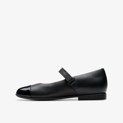 Finja Gem Older Black Leather | Clarks online