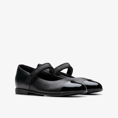 Finja Gem Older Black Leather | Clarks online