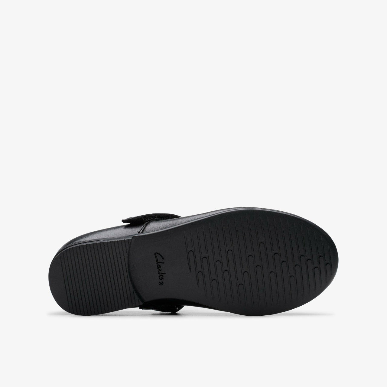 Finja Tap Kid Black Leather | Clarks on Sale