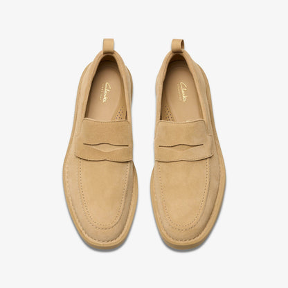 Martock Lo Dark Sand Suede | Clarks Sale