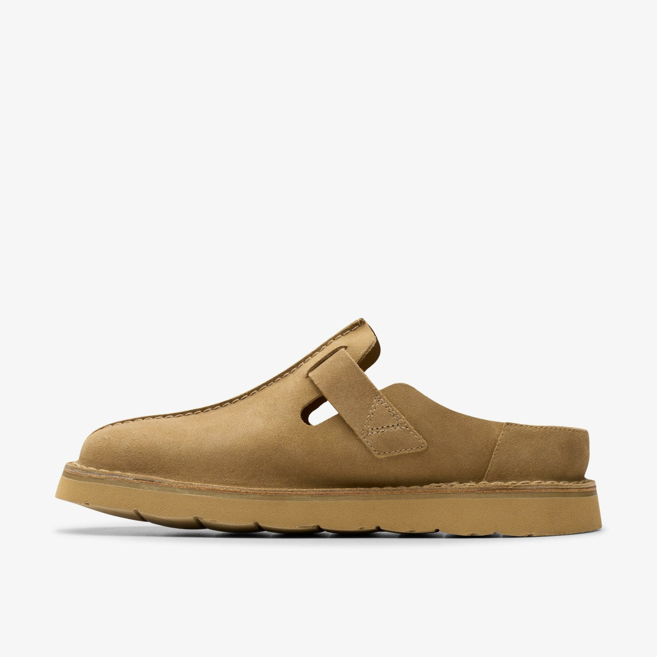 Solsbury Mule Dark Sand Suede | Clarks outlet