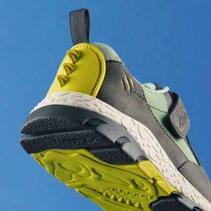 Steggy 2 Park Kid Grey/Green | Clarks on Sale