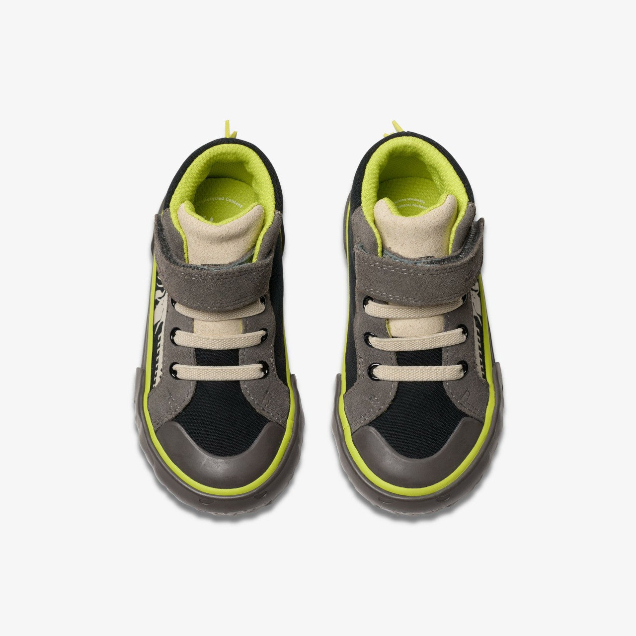 Foxing Rex Hi Toddler Black Canvas | Clarks for sale