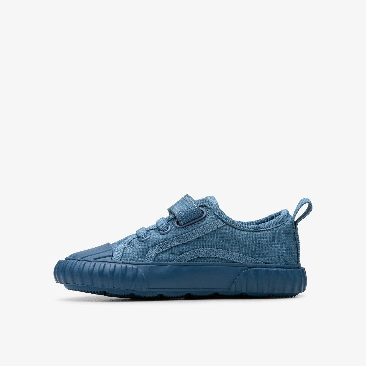 Foxing Stitch Toddler Blue Fabric | Clarks discount