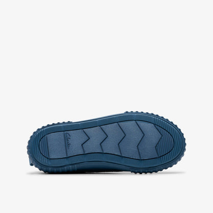Foxing Stitch Kid Blue Fabric | Clarks for sale