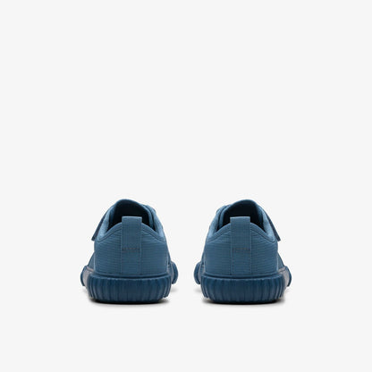 Foxing Stitch Kid Blue Fabric | Clarks for sale