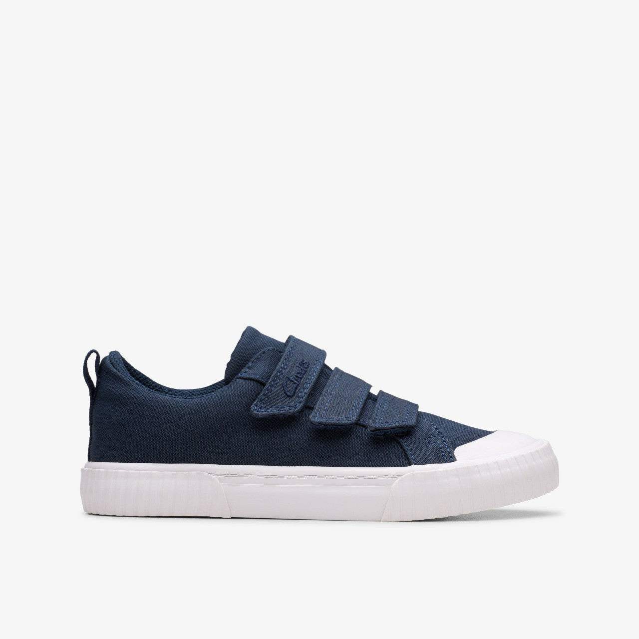 Foxing Vibe Kid Navy Canvas | Clarks outlet
