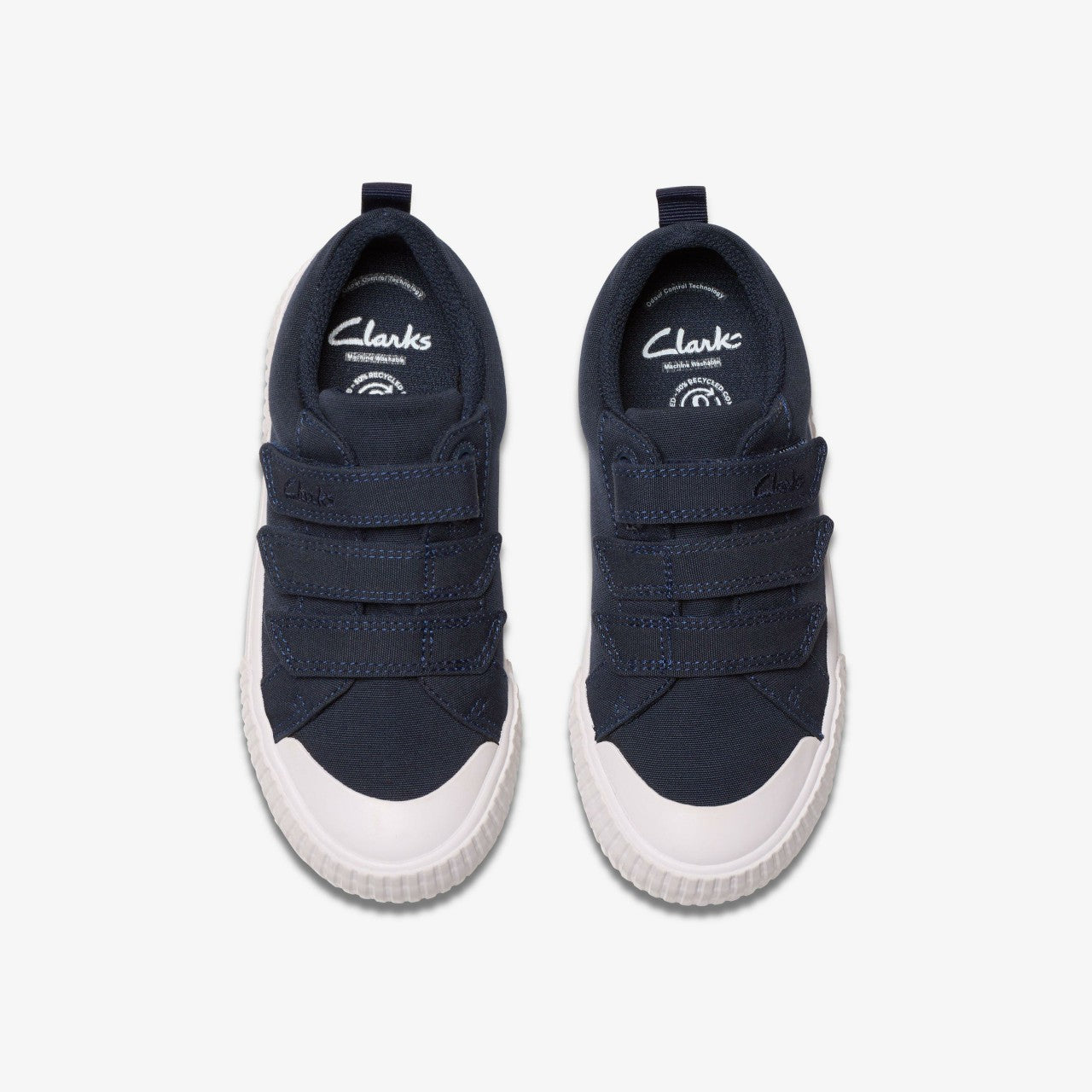 Foxing Vibe Kid Navy Canvas | Clarks outlet