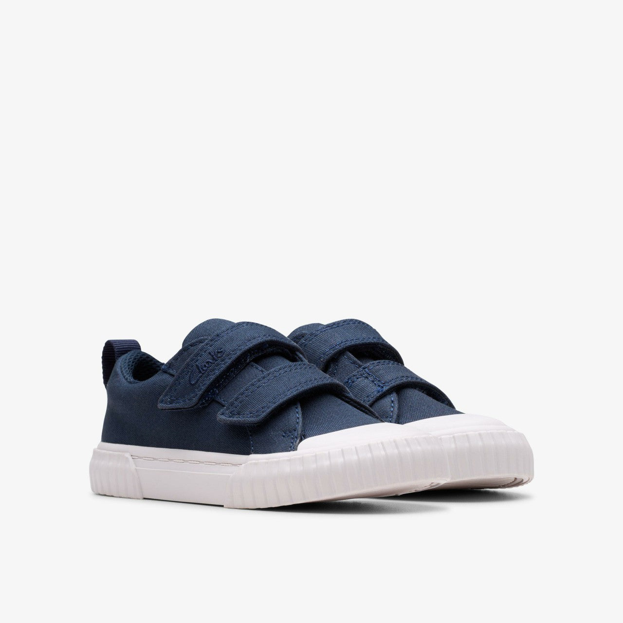 Foxing Vibe Toddler Navy Canvas | Clarks outlet