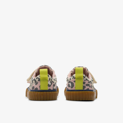 Foxing Vibe Toddler Ecru Canvas | Clarks on Sale
