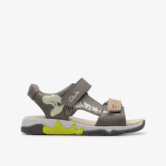 Spiney Tail Kid Grey | Clarks Sale