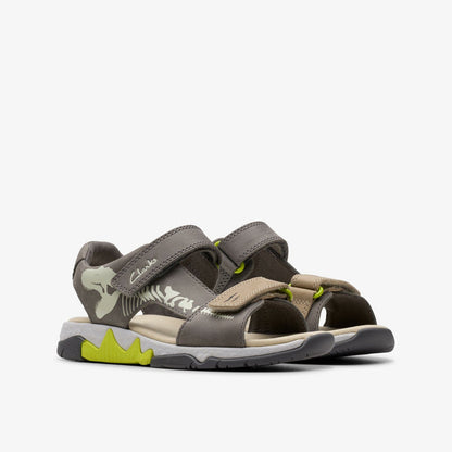 Spiney Tail Kid Grey | Clarks Sale