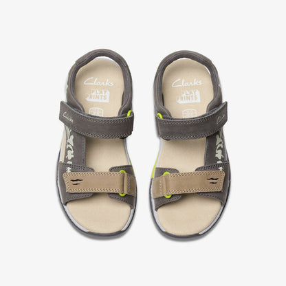 Spiney Tail Kid Grey | Clarks Sale