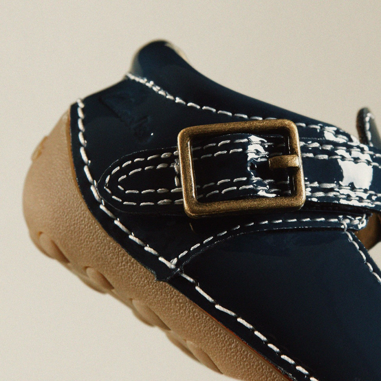 Tiny Skip Toddler Navy Patent | Clarks discount
