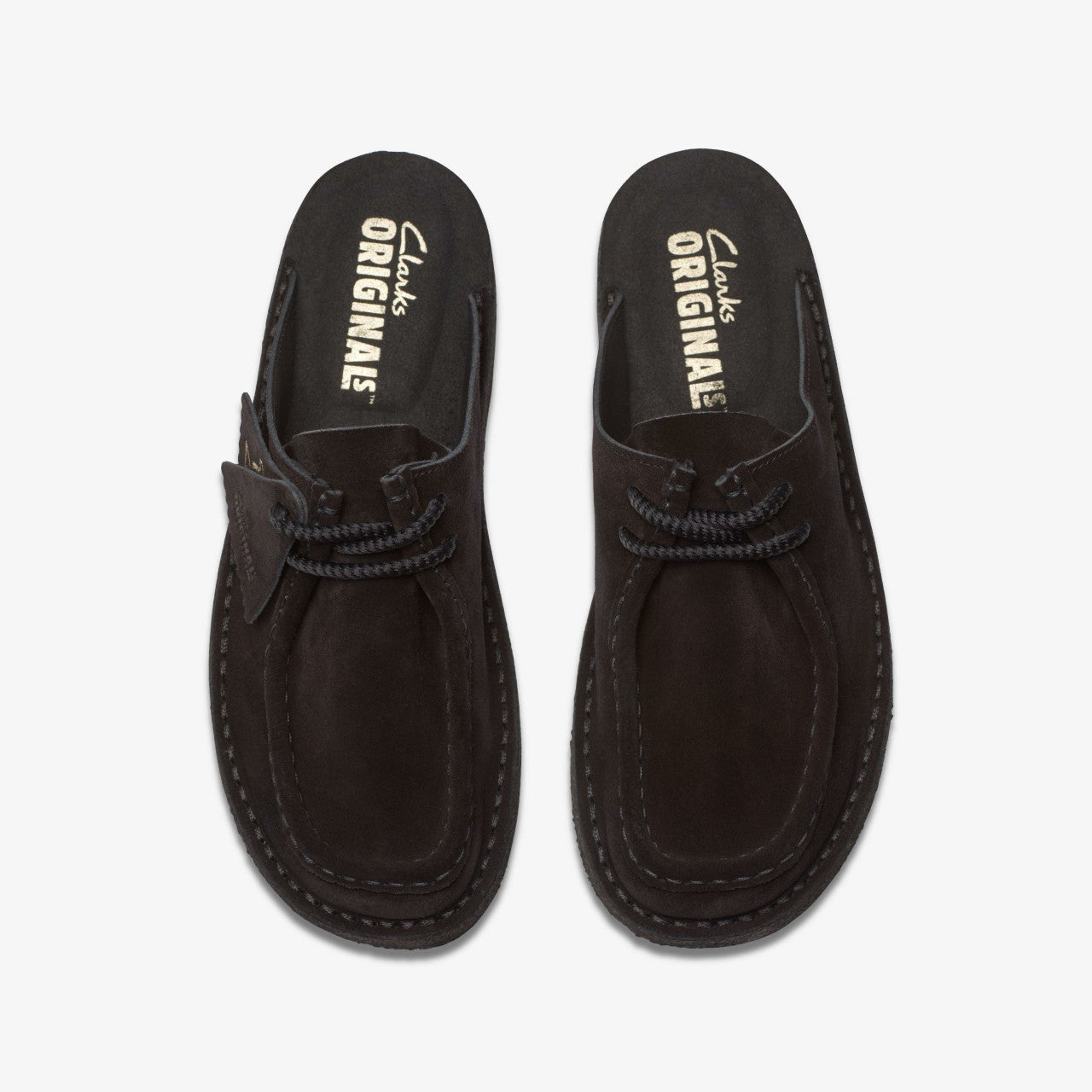 Desert Nomad Mule Black Suede | Clarks for sale