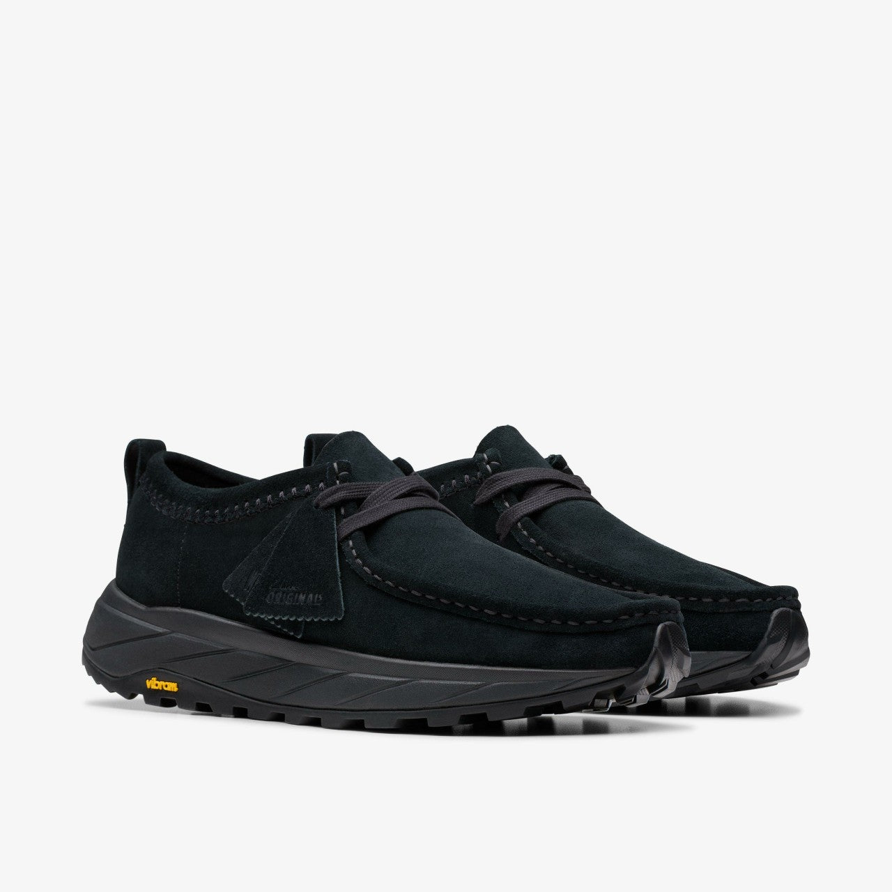 Walla Eden Lo Black/Black Suede | Clarks Sale