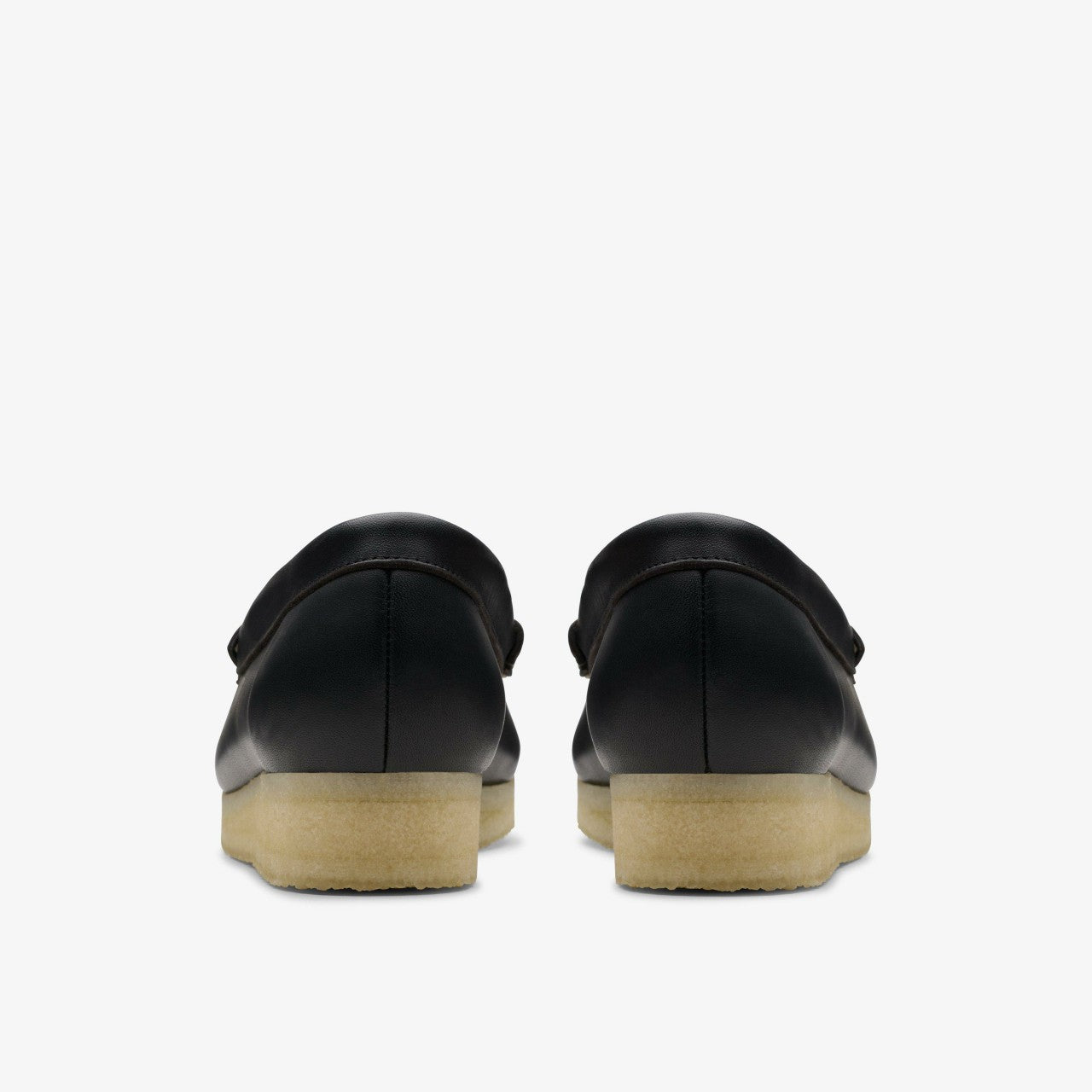 Wallabee Loafer HBIT Black/White Leather | Clarks online