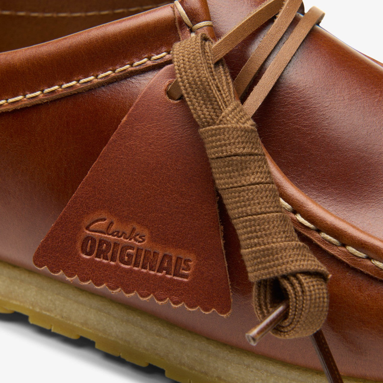 Godney Lace Brown Leather | Clarks discount