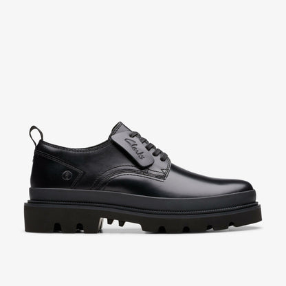Badell Lace Black Leather | Clarks discount