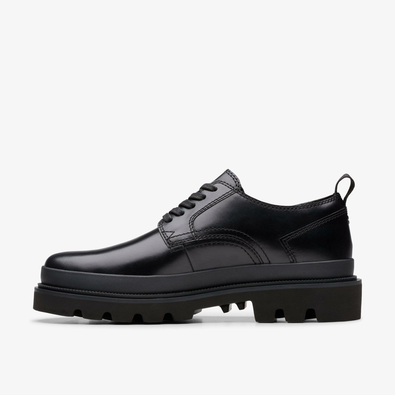 Badell Lace Black Leather | Clarks discount