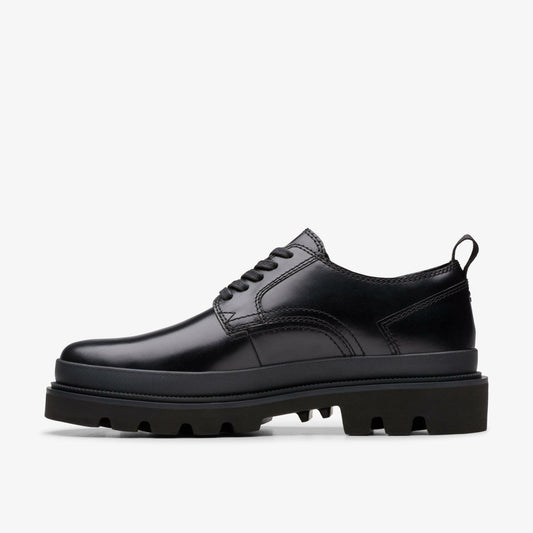 Badell Lace Black Leather | Clarks discount