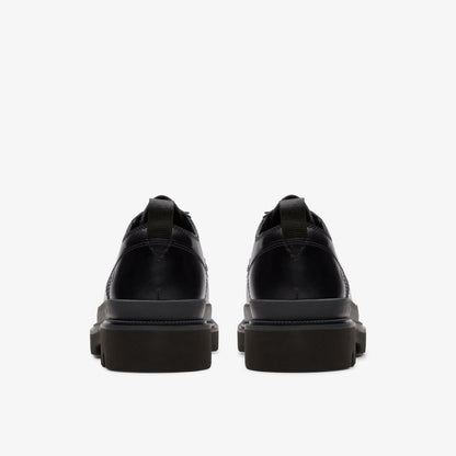 Badell Lace Black Leather | Clarks discount