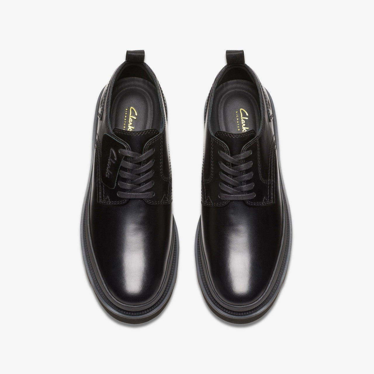 Badell Lace Black Leather | Clarks discount