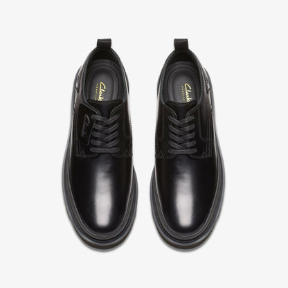 Badell Lace Black Leather | Clarks discount