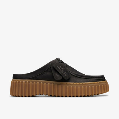 Torhill Mule Black Nubuck | Clarks outlet