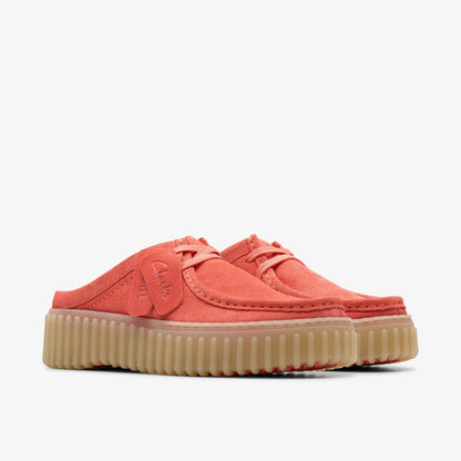 Torhill Mule Coral Suede | Clarks for sale