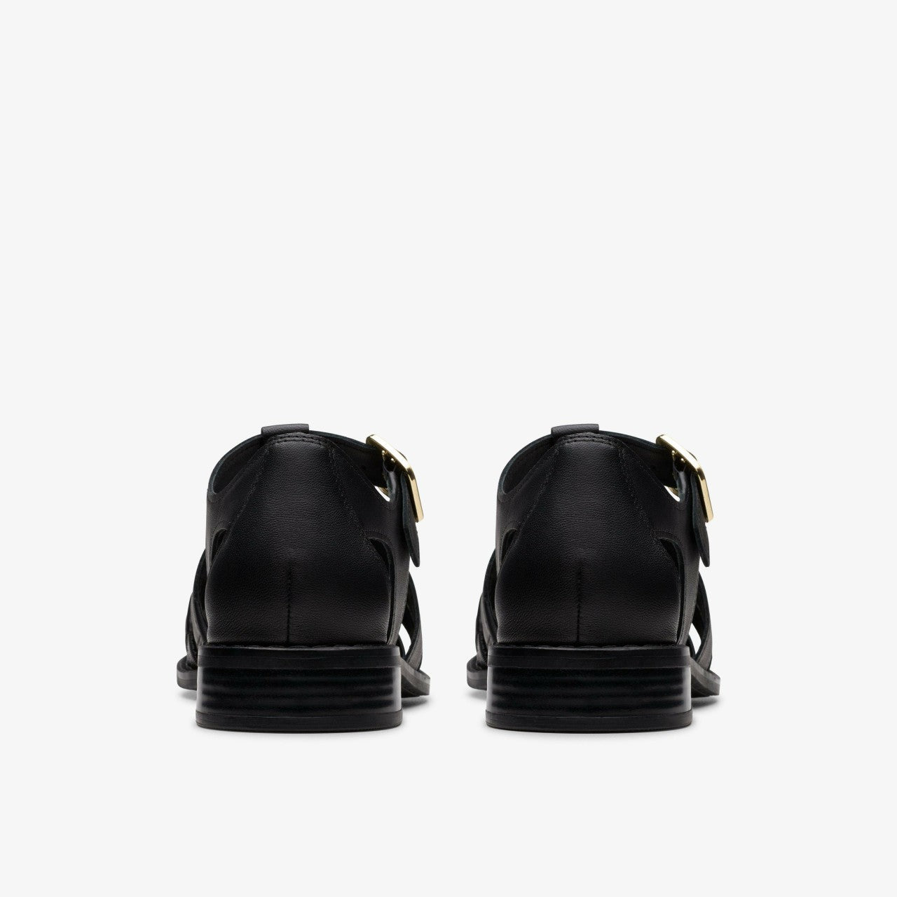 Hana Sun Black Leather | Clarks online
