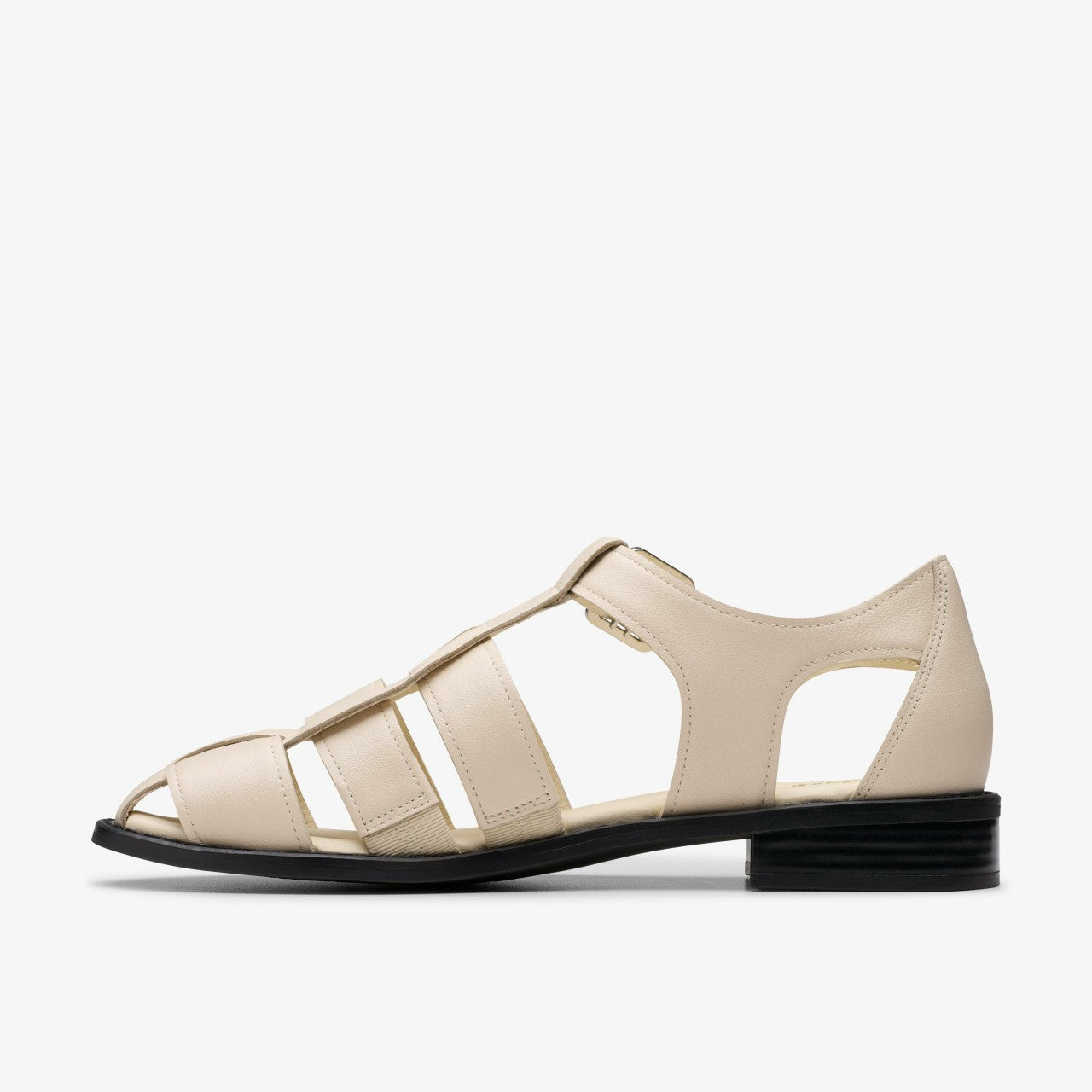 Hana Sun Off White Leather | Clarks discount