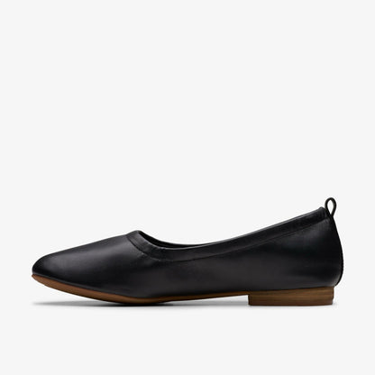 Fawna Soft Black Leather | Clarks for sale