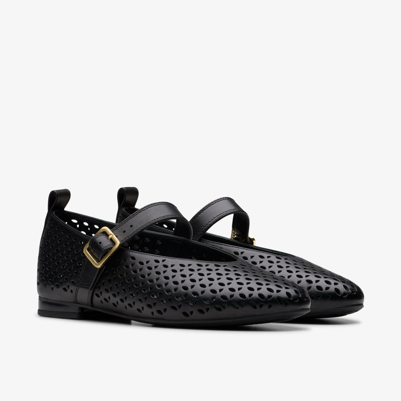 Fawna Jane Black Leather | Clarks on Sale