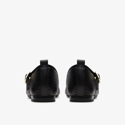 Fawna Jane Black Leather | Clarks on Sale
