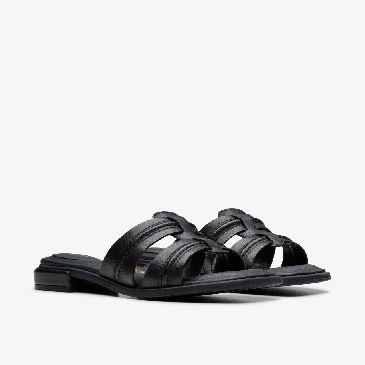 Ariany Mule Black Leather | Clarks on Sale