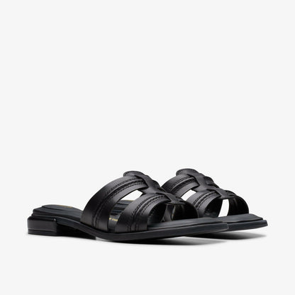 Ariany Mule Black Leather | Clarks on Sale